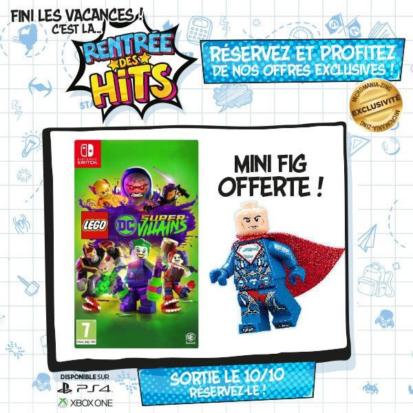 LEGO DC Super Villains : Lex "Superman" Luthor offert chez Micromania