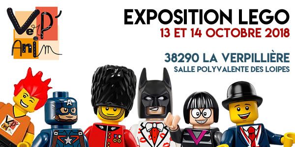 Concours : Des entrées pour l'expo LEGO La Verpillière et des polybags à gagner !