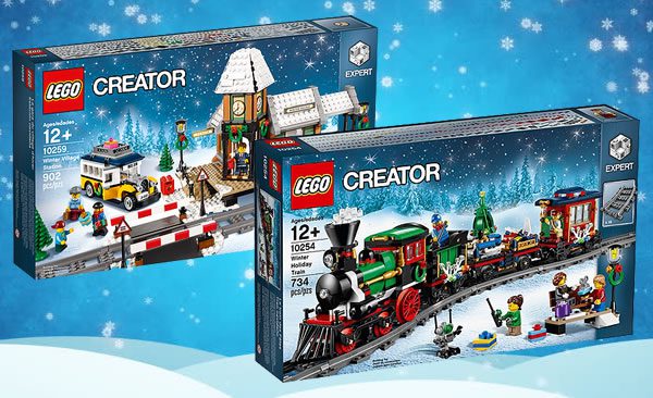 LEGO Creator Expert Winter Village : la gare et le train sont à nouveau disponibles