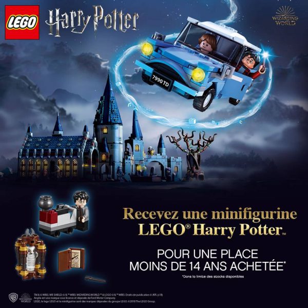 Le polybag LEGO 30407 Harry's Journey to Hogwarts offert dans ton cinéma