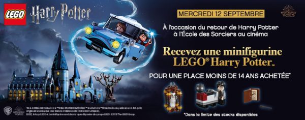 Le polybag LEGO 30407 Harry's Journey to Hogwarts offert dans ton cinéma