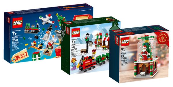 LEGO Seasonal sets : quelques anciennes références sont de retour LEGO Seasonal sets : quelques anciennes références sont de retour