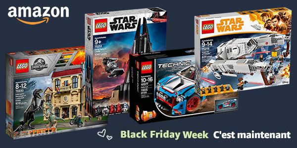 Black Friday Week chez Amazon : -20% sur quelques sets LEGO