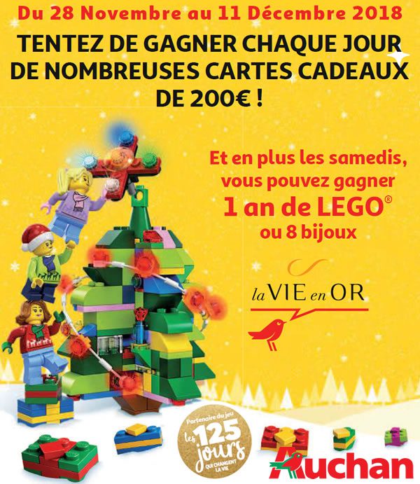 concours auchan lego decembre 2018