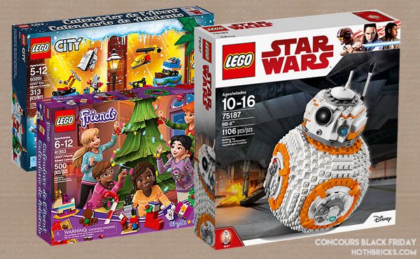 Concours LEGO Black Friday 2018 : Jour 3