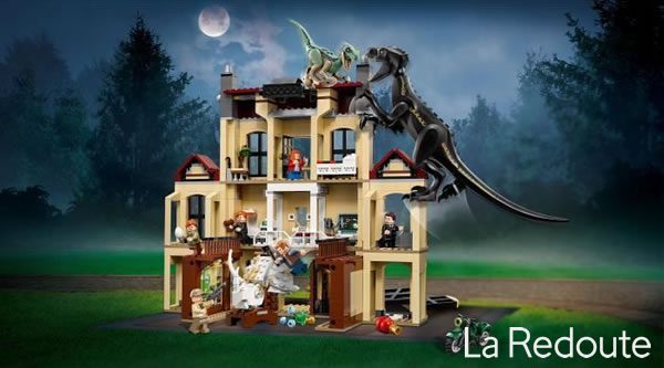 Concours : Un set LEGO 75930 Indoraptor Rampage at Lockwood Estate à gagner avec La Redoute !