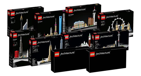 Nouveautés LEGO Architecture 2019 : Plus d'infos sur les skylines 21043 San Francisco et 21044 Paris