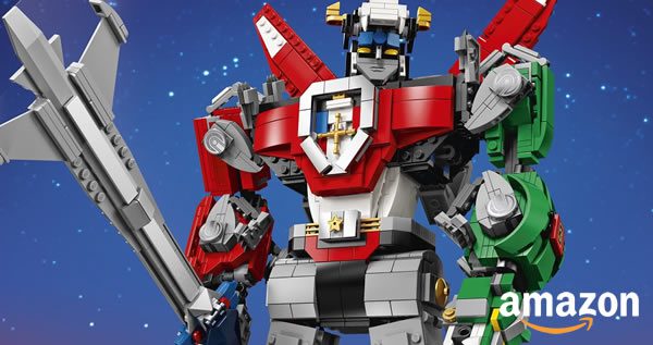 Cyber Monday chez Amazon : -30% le set LEGO IDEAS 21311 Voltron