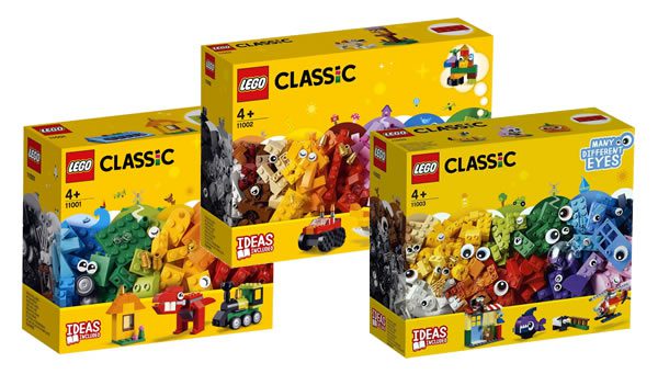 Nouveautés LEGO Classic 2019 : les visuels officiels