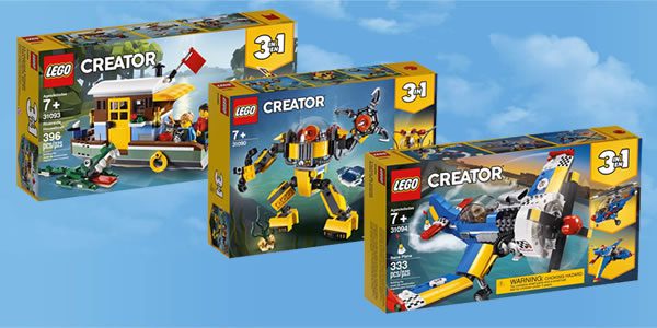 Nouveautés LEGO Creator 2019 : tous les visuels officiels