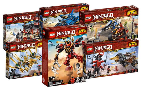 Nouveautés LEGO Ninjago 2019 : premiers visuels officiels disponibles