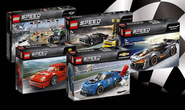 Nouveautés LEGO Speed Champions 2019 : premiers visuels officiels disponibles