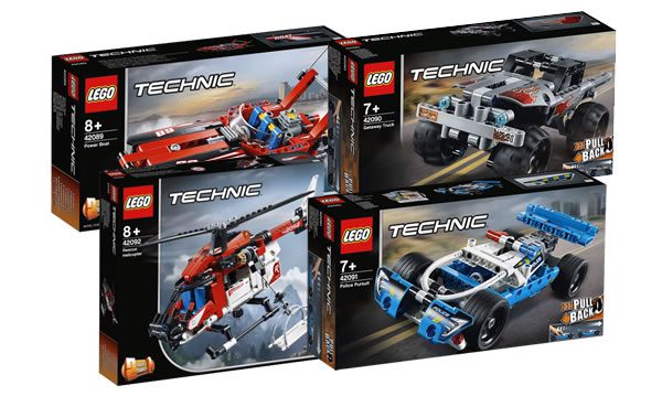 Nouveautés LEGO Technic 2019 : les premiers visuels sont disponibles