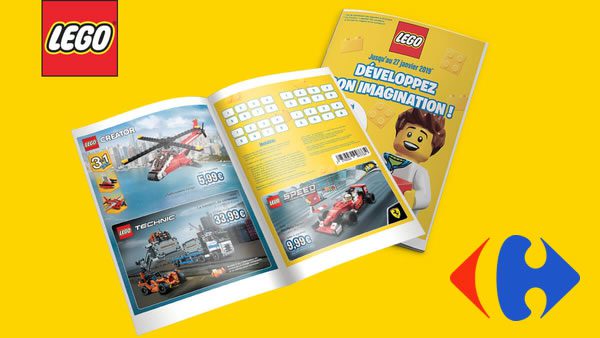 Chez Carrefour : jusqu'à -40% sur une sélection de sets LEGO