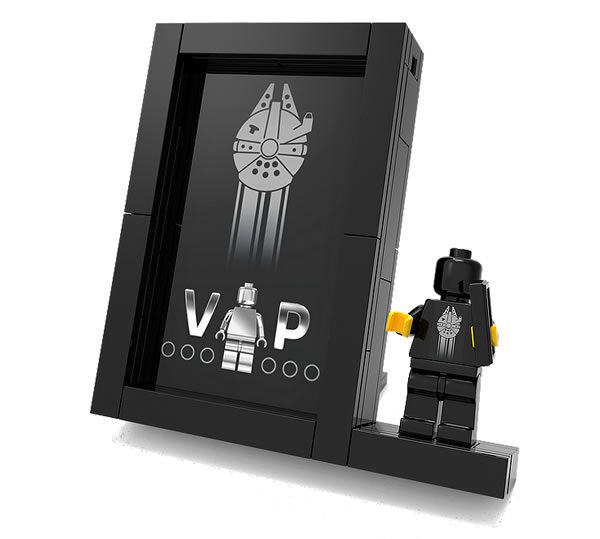 5005747 LEGO Black VIP Card Frame Exclusive Unique Final Promotion