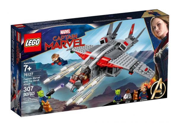 76127 Captain Marvel and The Skrull Attack