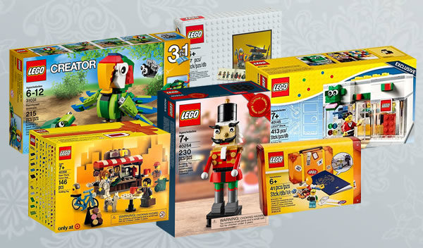 Calendrier de l'Avent #Bonus : Un lot de sets LEGO offerts par les lecteurs du blog à gagner