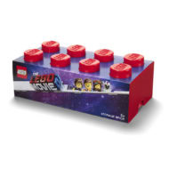 40041761 LEGO Movie 2 Brick 8 Knobs Stackable Storage Box