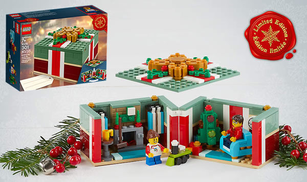 Sur le Shop LEGO : Set 40292 Christmas Gift offert dès 85 € d'achat