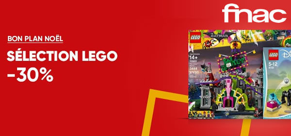 Sur FNAC.com : 30% de réduction sur une sélection de produits LEGO