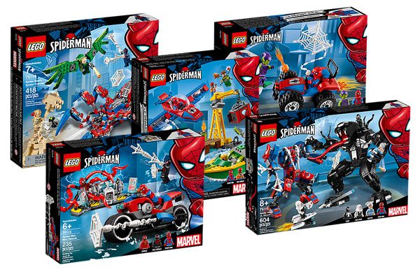 Sur le Shop LEGO : les nouveaux sets Spider-Man sont disponibles