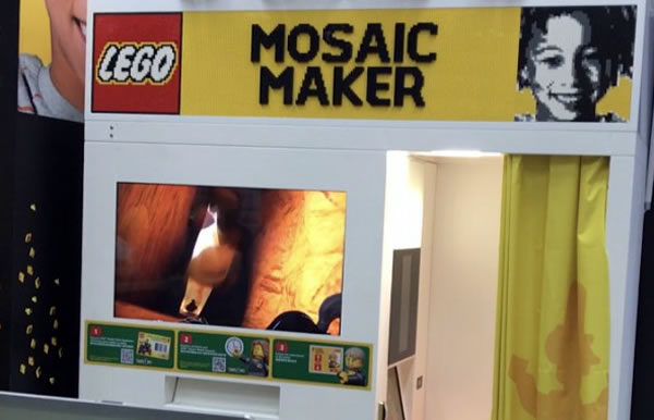 LEGO Mosaic Maker : Le concept est maintenant disponible au LEGO Store des Halles