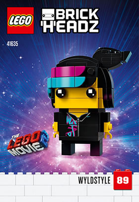 41635 wyldstyle brickheadz lego movie 2019