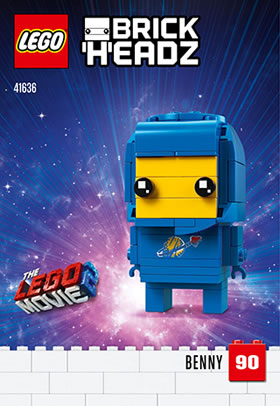 41636 benny brickheadz lego movie 2019