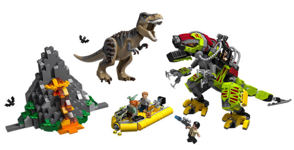 75938 T. rex vs Dino-Mech Battle