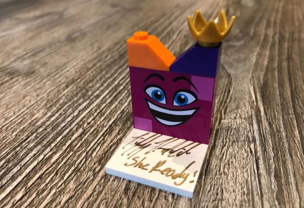 exclusive LEGO VIP queen watervra wanabi tiffany haddish store lyon