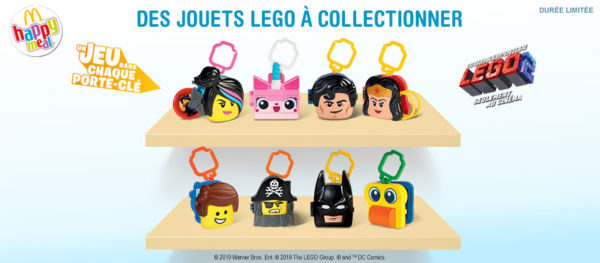 The LEGO Movie 2 : des produits dérivés aussi Chez McDonald's et en kiosque