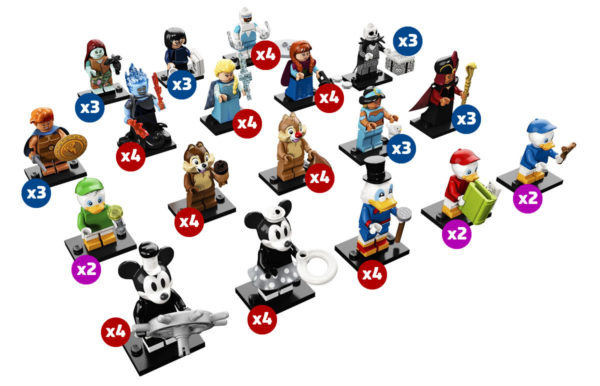 lego 71024 collectible minifigures disney series 2 2019