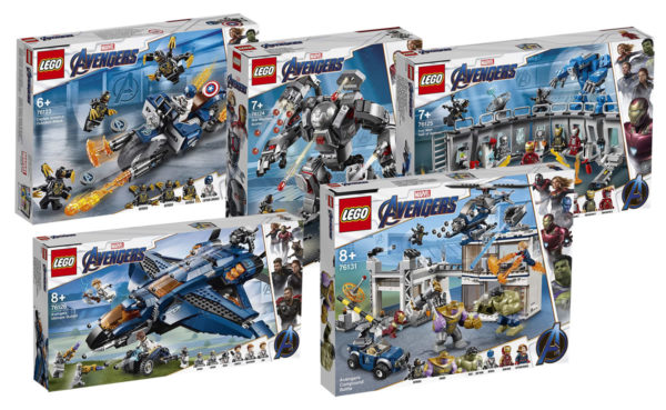 Nouveautés LEGO Marvel Avengers Endgame 2019 : tous les visuels officiels sont disponibles