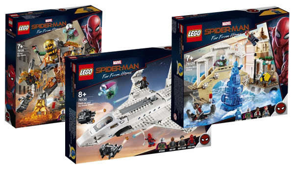 Nouveautés LEGO Spider-Man Far From Home 2019 : les visuels officiels sont disponibles