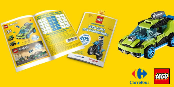 Chez Carrefour : jusqu'à -40% sur une sélection de produits LEGO