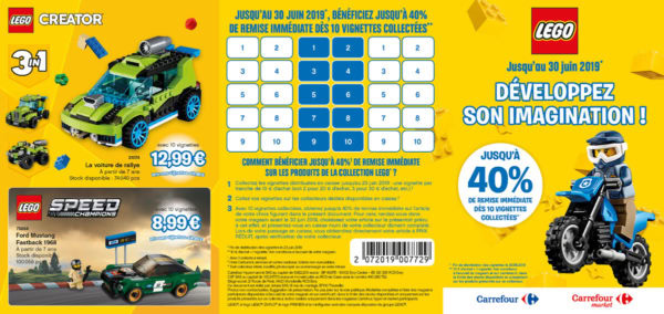 carrefour operation lego promo 2019 2