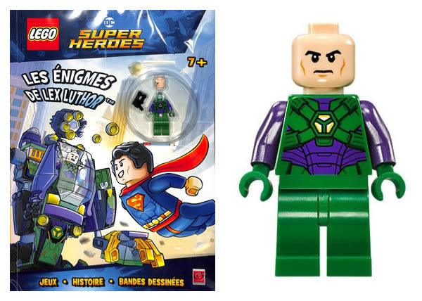 En kiosque : nouveau livre d'activités LEGO DC Comics avec Lex Luthor