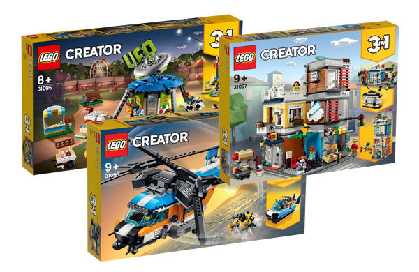 new lego creator sets 2019