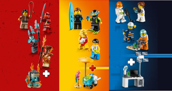 40342 lego ninjago city summer space packs minifigures 2019