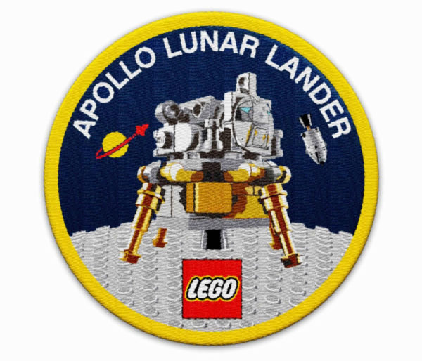 5005907 lego lunar lander patch gwp