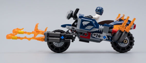 76123 Captain America Outriders Attack