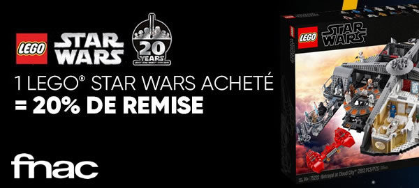 May the 4th : quelques sets LEGO Star Wars à prix réduit sur FNAC.com