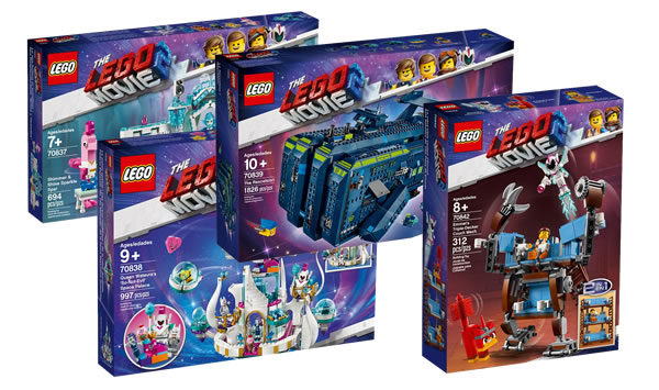 Sur le Shop LEGO : les nouveautés The LEGO Movie 2 et les minifigs Disney série 2 sont disponibles