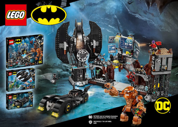 76122 Batcave Clayface Invasion