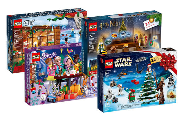 Sur le Shop LEGO : Les calendriers de l'Avent 2019 sont disponibles