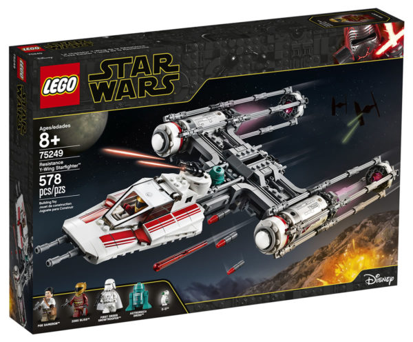 75249 Resistance Y-Wing Starfighter