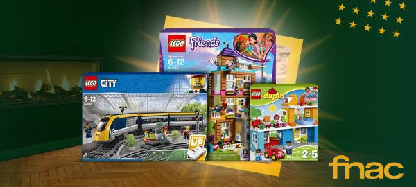 Sur Fnac.com : 50% de réduction immédiate sur le 2ème produit LEGO acheté