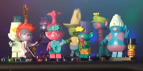 LEGO Trolls World Tour : premier teaser et premier aperçu des minifigs