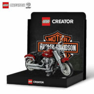 lego harley davidson fat boy exclusive display stand asia