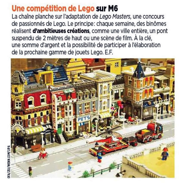 lego masters coming france m6